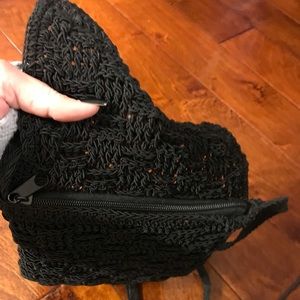 Crossbody crotchet purse